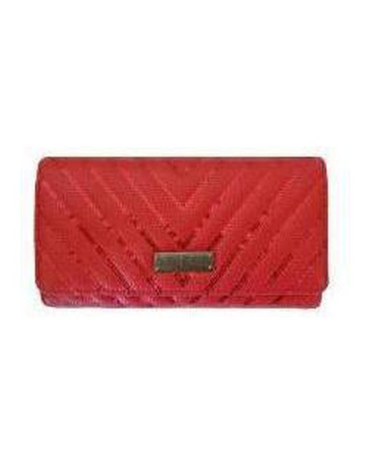 Portafoglio paillettes di Mia Bag in Rosso | Lyst