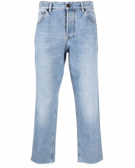 Jeans dritti crop di PT Torino in Blue da Uomo