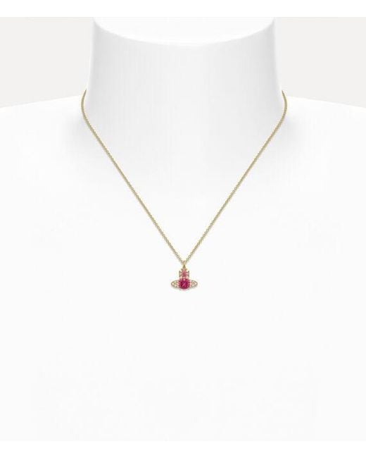 Vivienne Westwood White Ismene Pendant Necklace