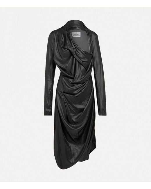 Vivienne Westwood Galatea Dress Polyester Black 38 Women