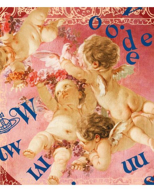 Vivienne Westwood Pink Spring Cherub Square Primavera Cherubs