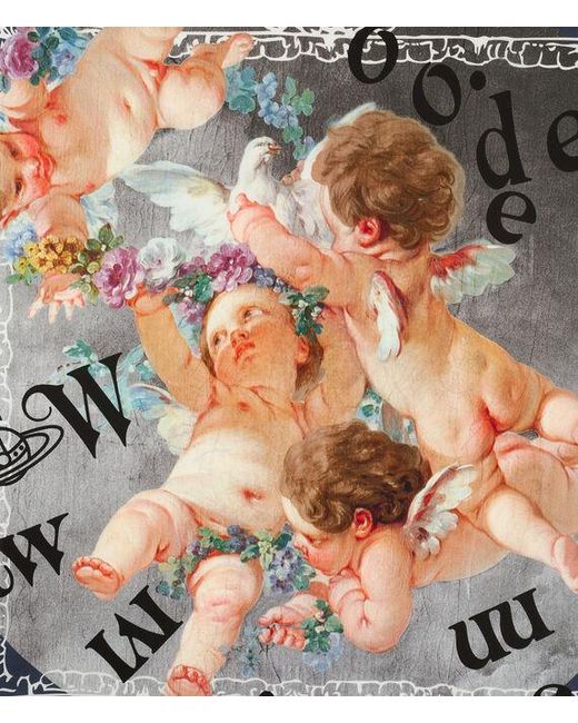 Vivienne Westwood Gray Spring Cherub Square Primavera Cherubs