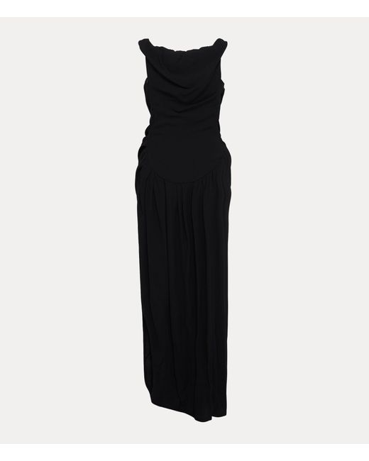 Vivienne Westwood Black Long Ginnie Pencil Dress