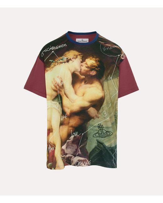 Vivienne Westwood Brown Kiss Oversized T-shirt