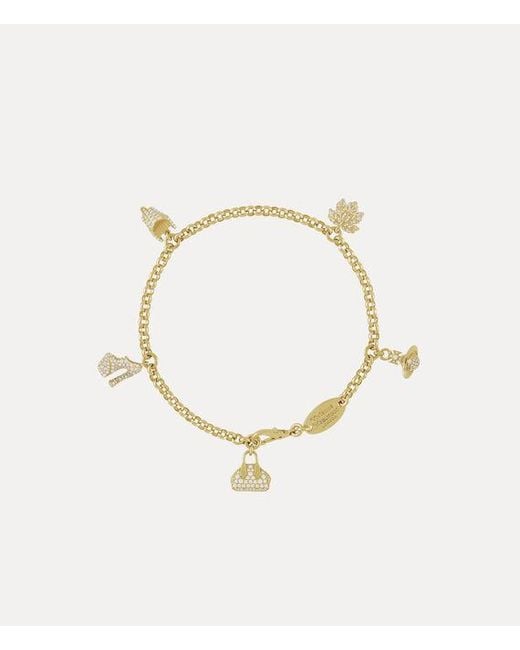 Vivienne Westwood Natural Yasmine Charm Necklace