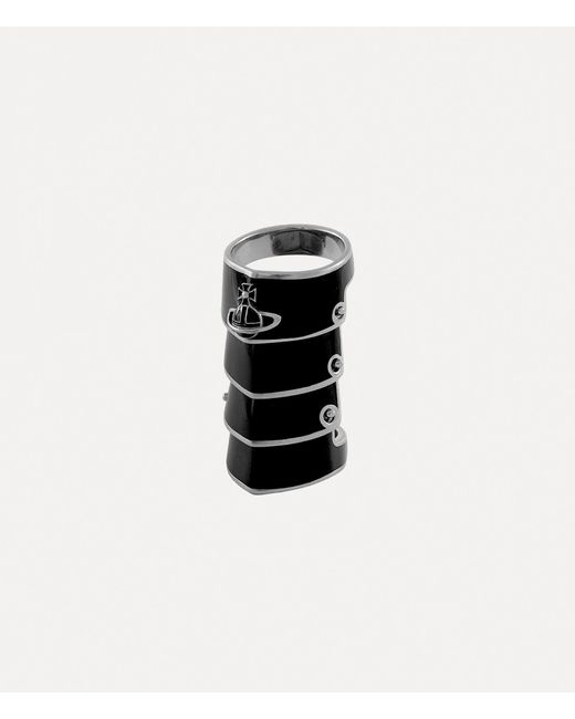 Vivienne Westwood Black Artemis Ring