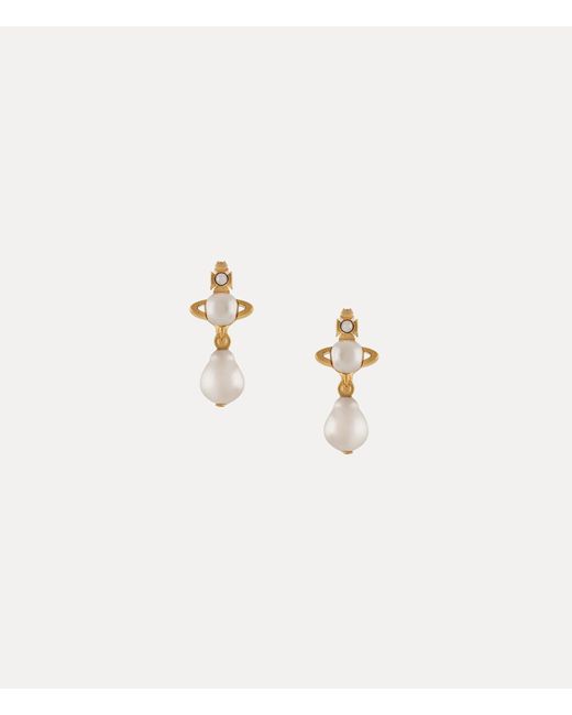 Vivienne Westwood Natural Cybille Earrings