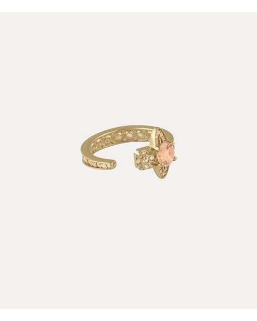 Vivienne Westwood White Maitena Ring