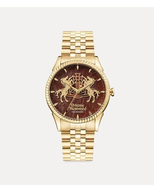 Vivienne Westwood Metallic Horse Watch Stainless Steel