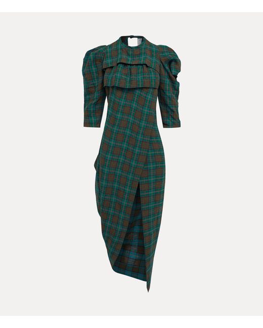 Vivienne Westwood Green Volant Dress