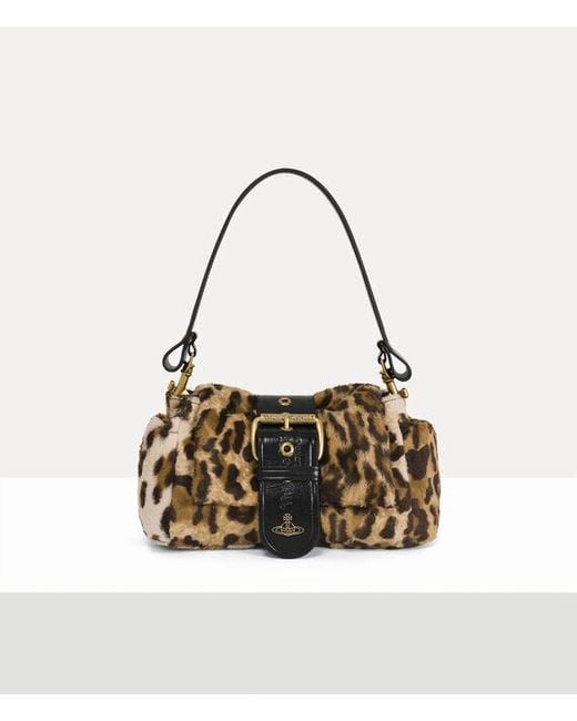 Vivienne Westwood White Hazel Treasure Handbag Print Plush
