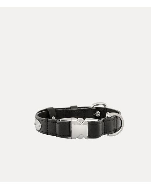 Vivienne Westwood Dog Collar Smooth Leather in Black | Lyst UK