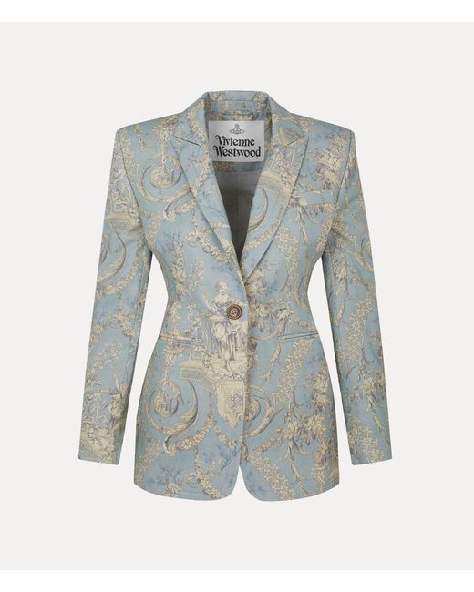 Vivienne Westwood Blue Sb Lauren Jacket