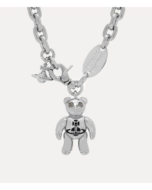 Vivienne Westwood White Ruby Necklace