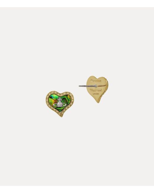 Vivienne Westwood Green Petra Earrings