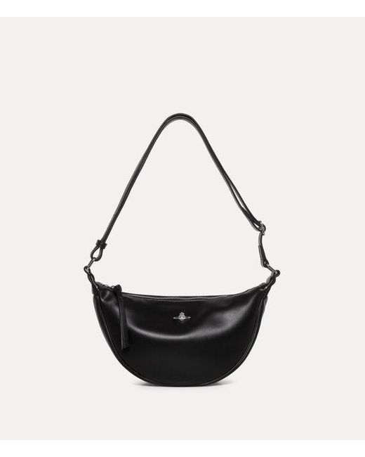 Vivienne Westwood Black Lacey Crossbody Pu Smooth