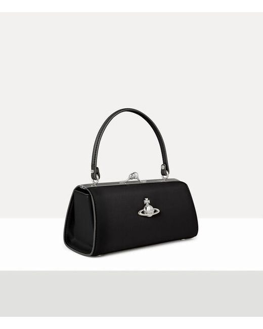 Vivienne Westwood Black Doll Xl Bag Pu Smooth