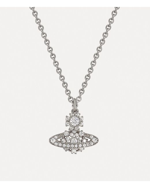 Vivienne Westwood White Narcissa Pendant