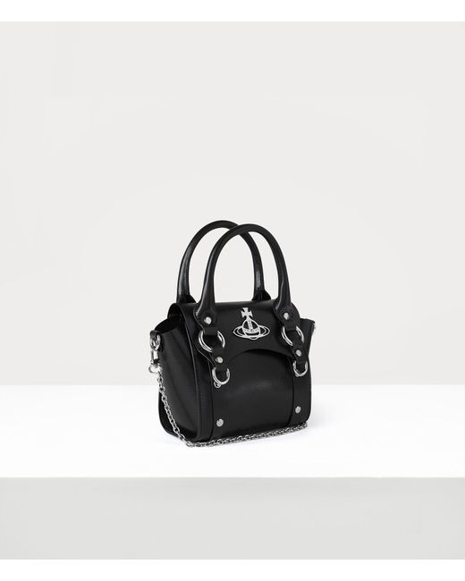 Vivienne Westwood White Betty Mini Handbag With Chain