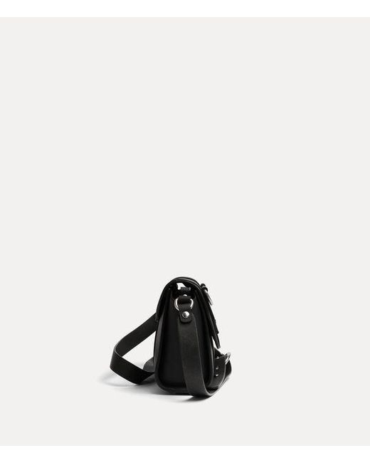 Vivienne Westwood Black Kimmy Crossbody Leather
