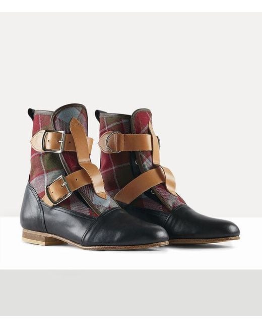 Vivienne Westwood Black Seditionaries Boot Leather