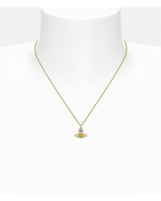 Vivienne Westwood Metallic Ismene Pendant Necklace
