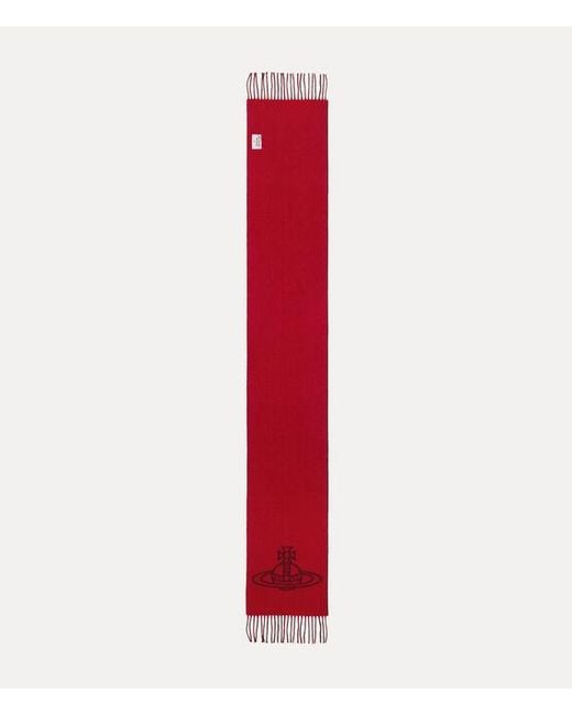 Vivienne Westwood Black Double Face Scarf Double Face Scarf