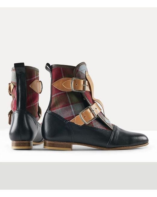 Vivienne Westwood Black Seditionaries Boot Leather