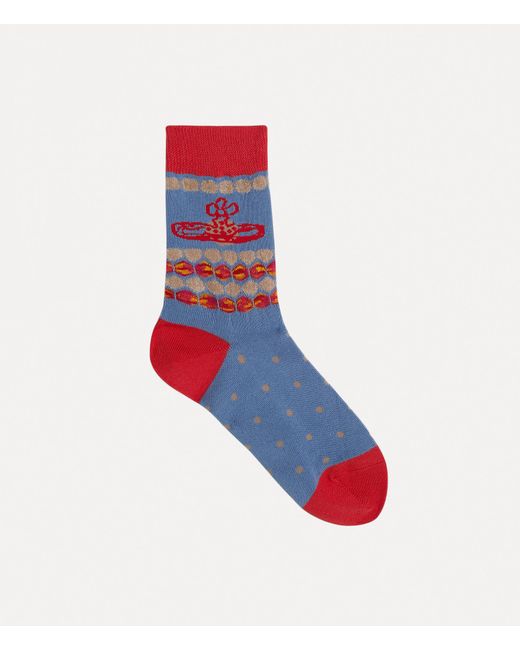 Vivienne Westwood Red Menso Socks for men