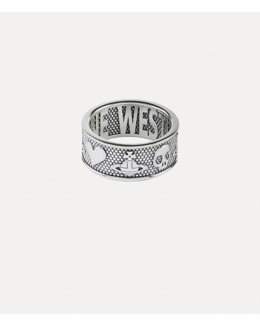 Vivienne Westwood White Kingston Ring