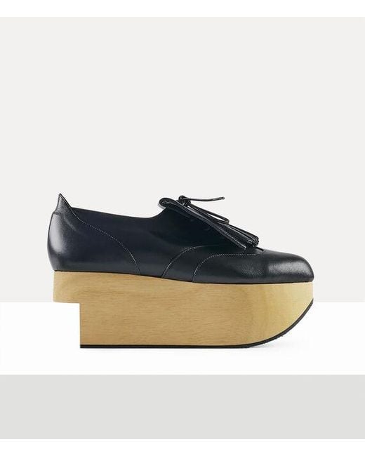 Vivienne Westwood Rocking Horse Golf Shoe Leather in Blue | Lyst UK