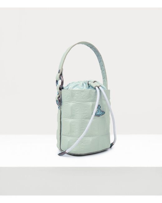 Vivienne Westwood Blue Daisy Bucket Bag