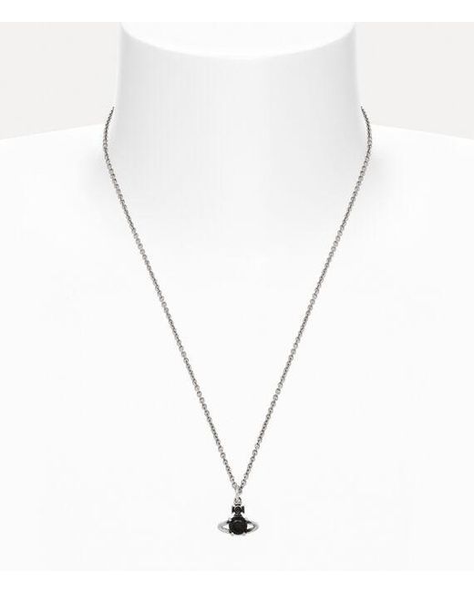 Vivienne Westwood White Reina Pendant Necklace for men