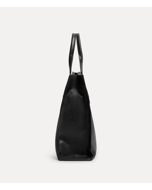 Vivienne Westwood Black Alex Tote Bag Supple Leather