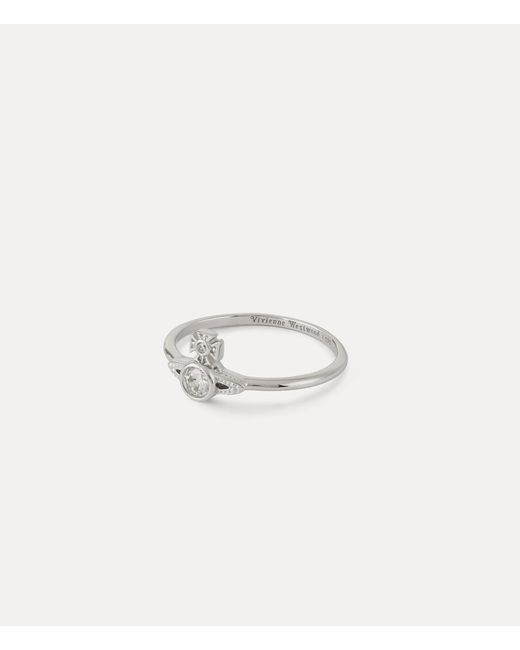 Vivienne Westwood London Orb Ring Silver Tone In Metallic Lyst Vivienne Westwood London Orb Ring Silver Tone In Metallic Lyst