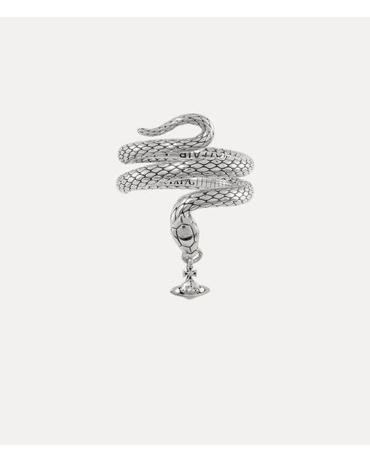 Vivienne Westwood White Albane Ring