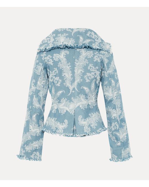 Vivienne Westwood Blue Worth More Jacket