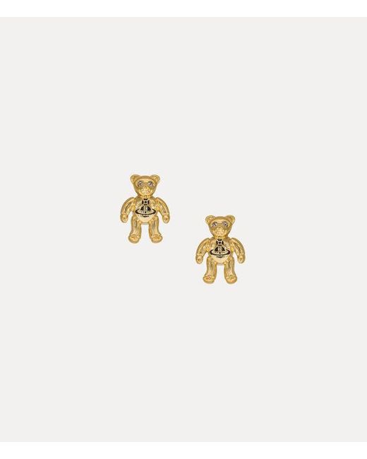 Vivienne Westwood White Ruby Small Earrings