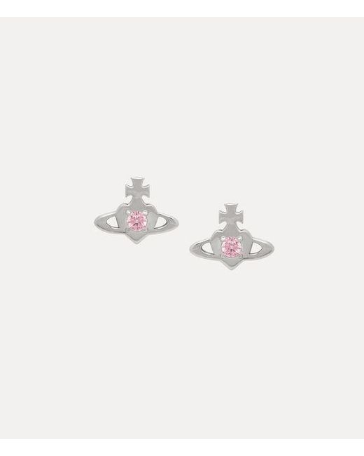 Vivienne Westwood Natural Noella Earrings Cubic Zirconia