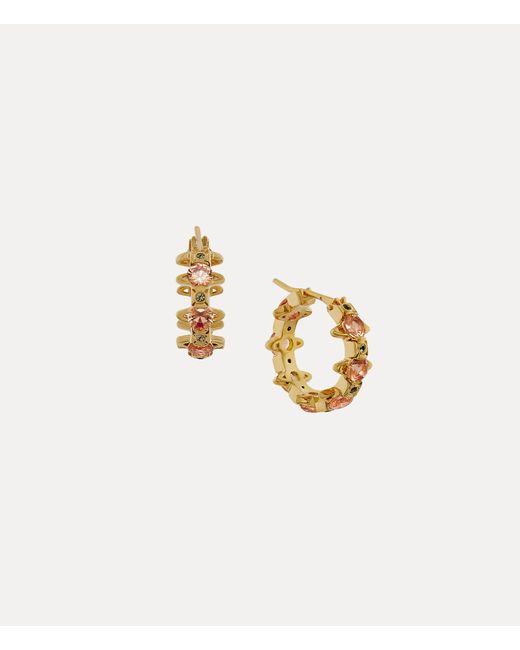 Vivienne Westwood White Warwick Earrings
