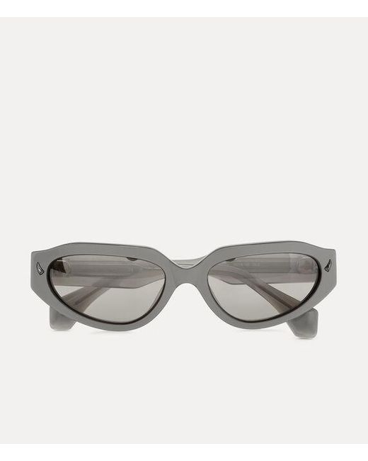 Vivienne Westwood Gray Grace Sunglasses Acetate