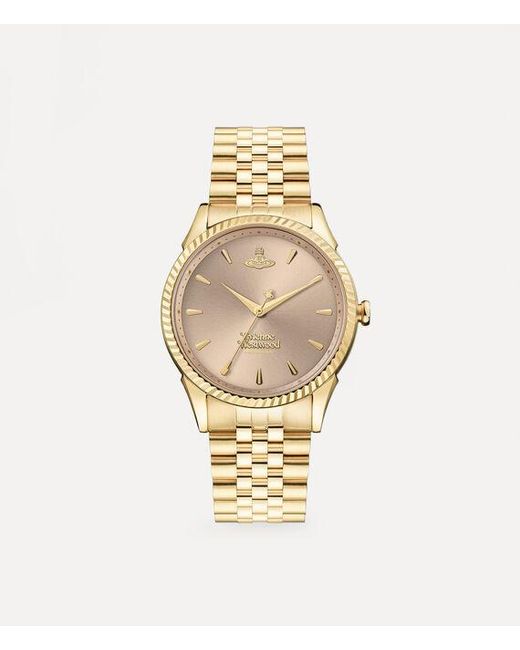 Vivienne Westwood Metallic Seymour Watch Stainless Steel