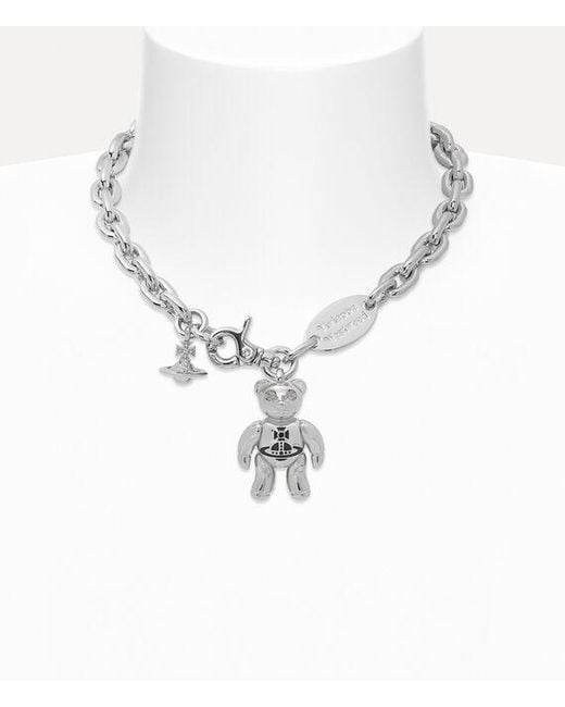 Vivienne Westwood White Ruby Necklace