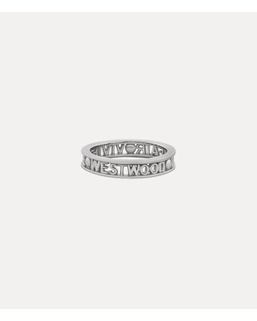 Vivienne Westwood White Westminster Ring
