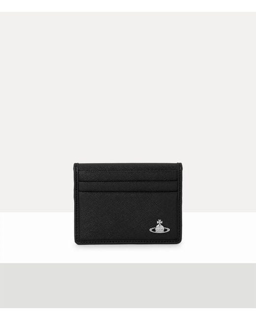 Vivienne Westwood White Card Holder Faux Leather for men