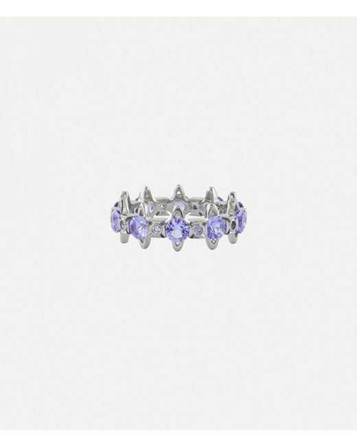 Vivienne Westwood White Warwick Ring