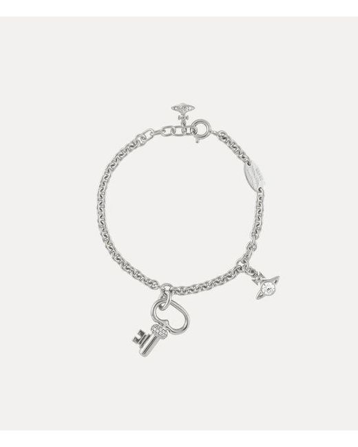 Vivienne Westwood White Baya Bracelet