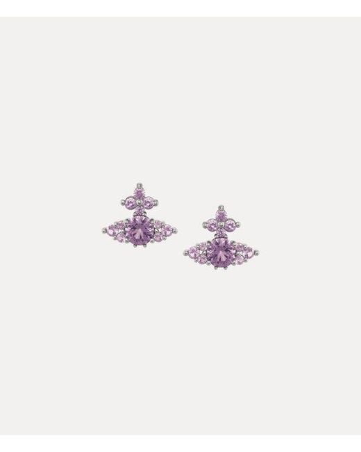Vivienne Westwood Pink Feodorita Earrings