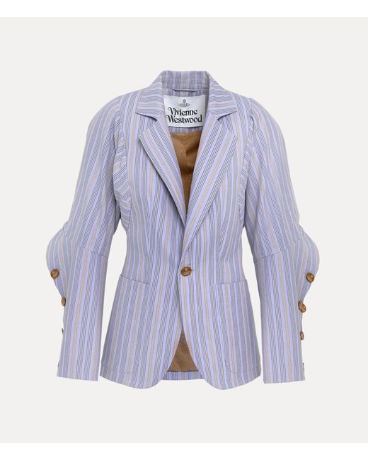 Vivienne Westwood Blue Pourpoint Classic Jacket