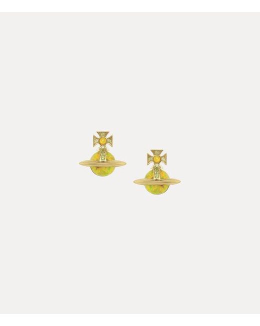 Vivienne Westwood Metallic Franca Earrings